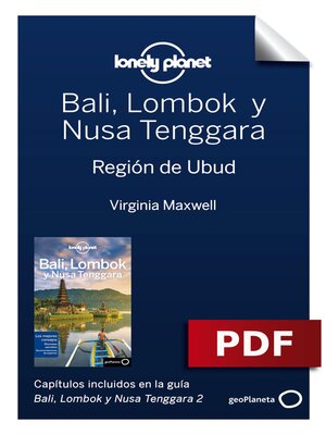 cover image of Bali, Lombok y Nusa Tenggara 2_4. Región de Ubud